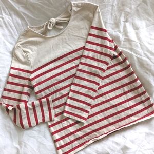 Sezane striped shirt